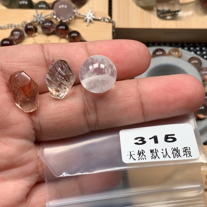 团***子颈饰未镶嵌水晶水晶