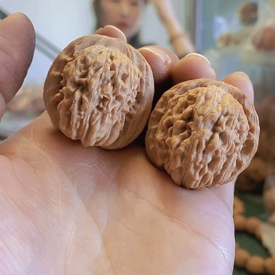【闪购商品】把件文玩核桃34四座楼