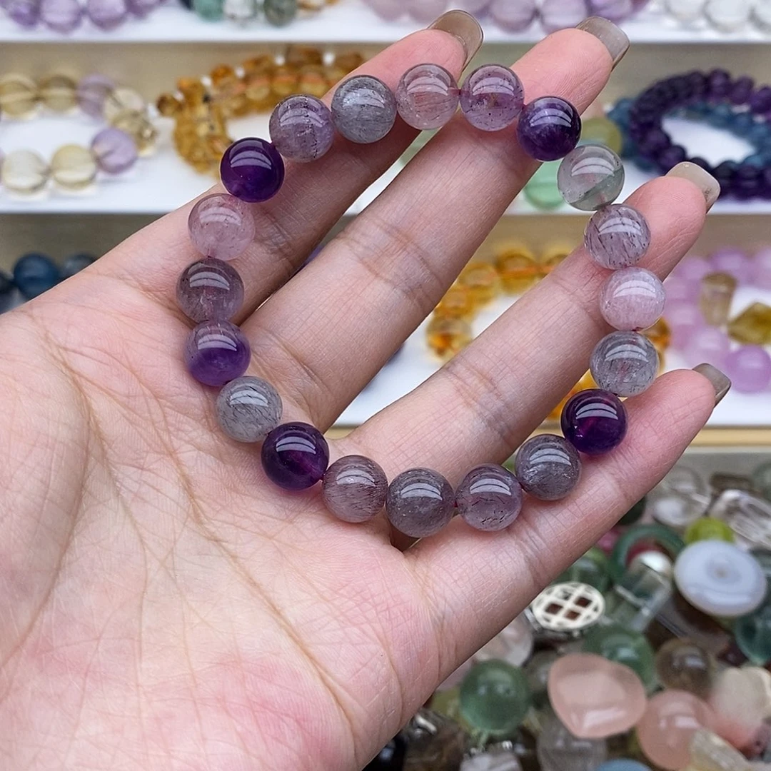 未镶嵌手链水晶超七
