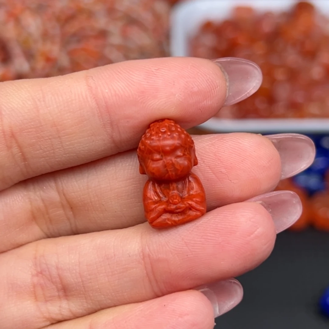 南红玛瑙未镶嵌吊坠(不含链)