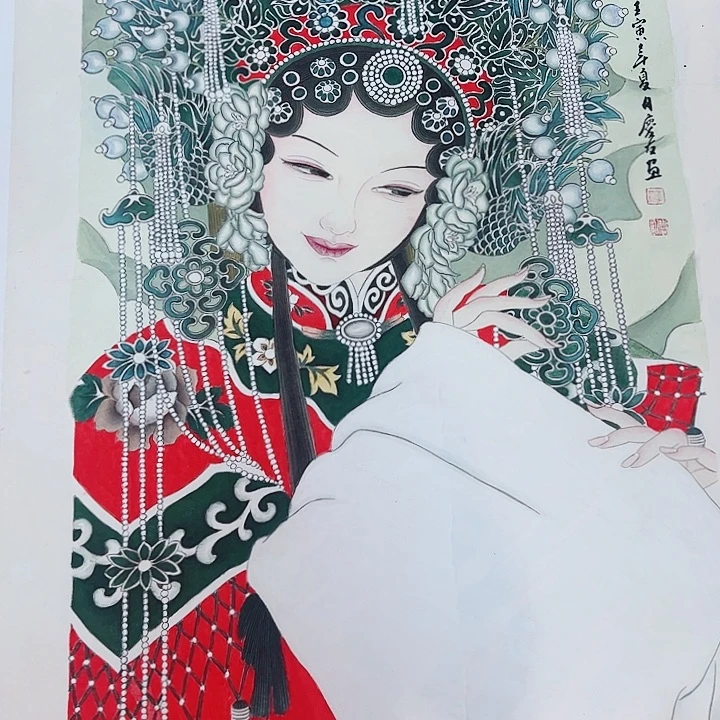 手绘作品你买过的直播间