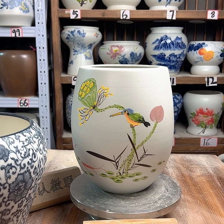 陶但盆吹鸟陶瓷徒弟