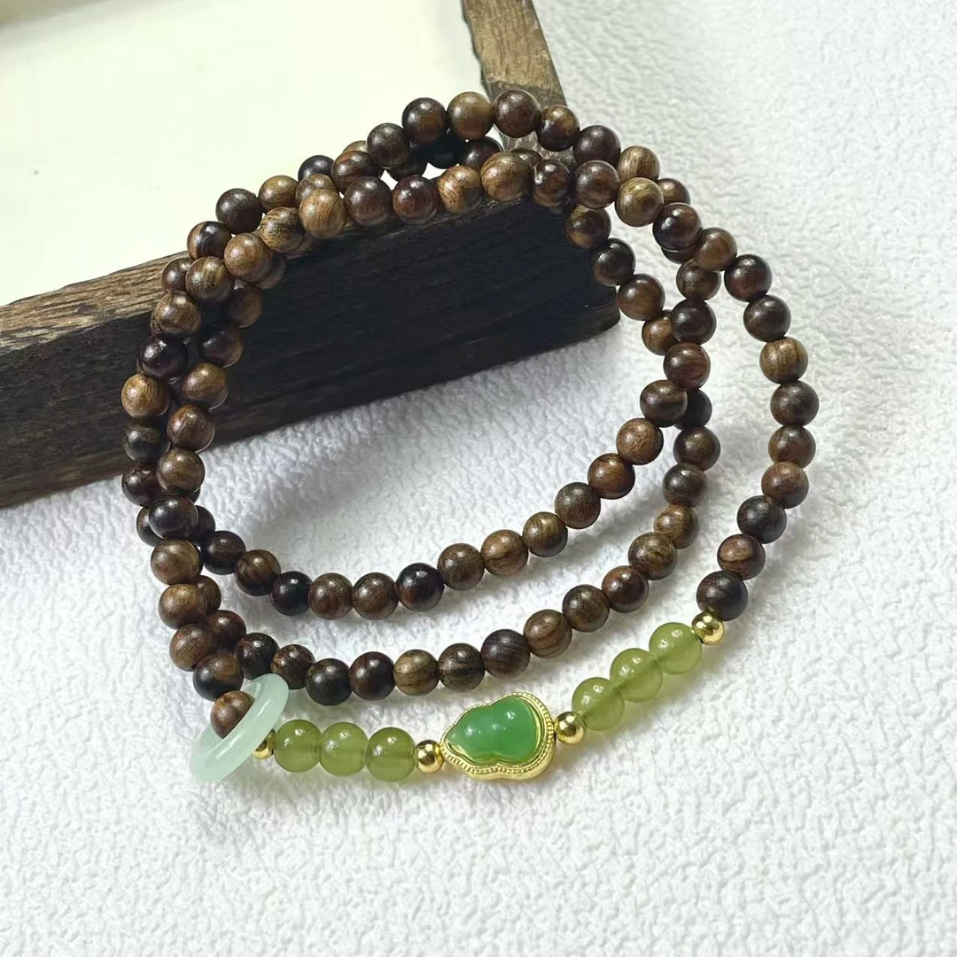 108颗多圈花梨葫芦跑环手串 TR  12