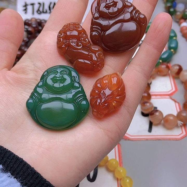 【闪购商品】玛瑙/玉髓未镶嵌珠宝半成品与****