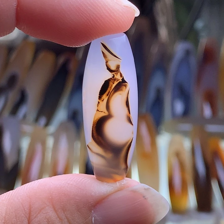 玛瑙/玉髓颈饰未镶嵌21