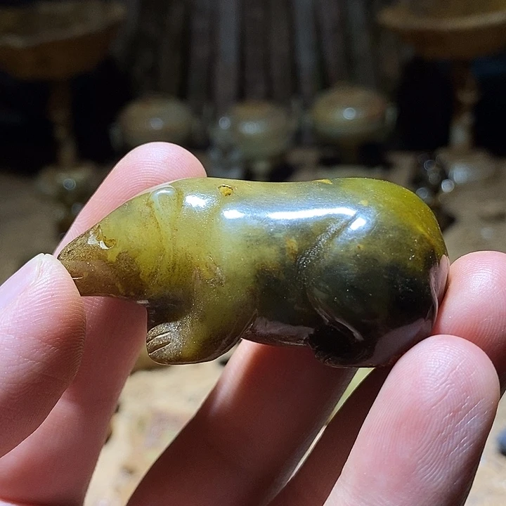 和田玉（糖玉）未镶嵌挂件112233445566