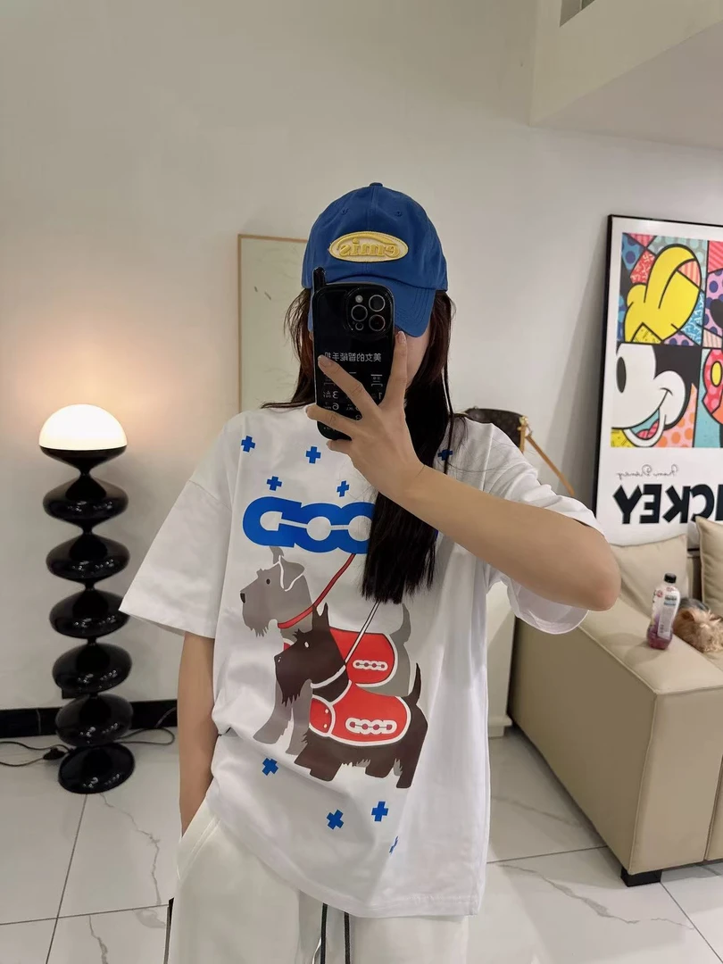 BANSUISDGA（小熊专属）2025年新款【GD雪钠瑞】男女同款短袖T恤