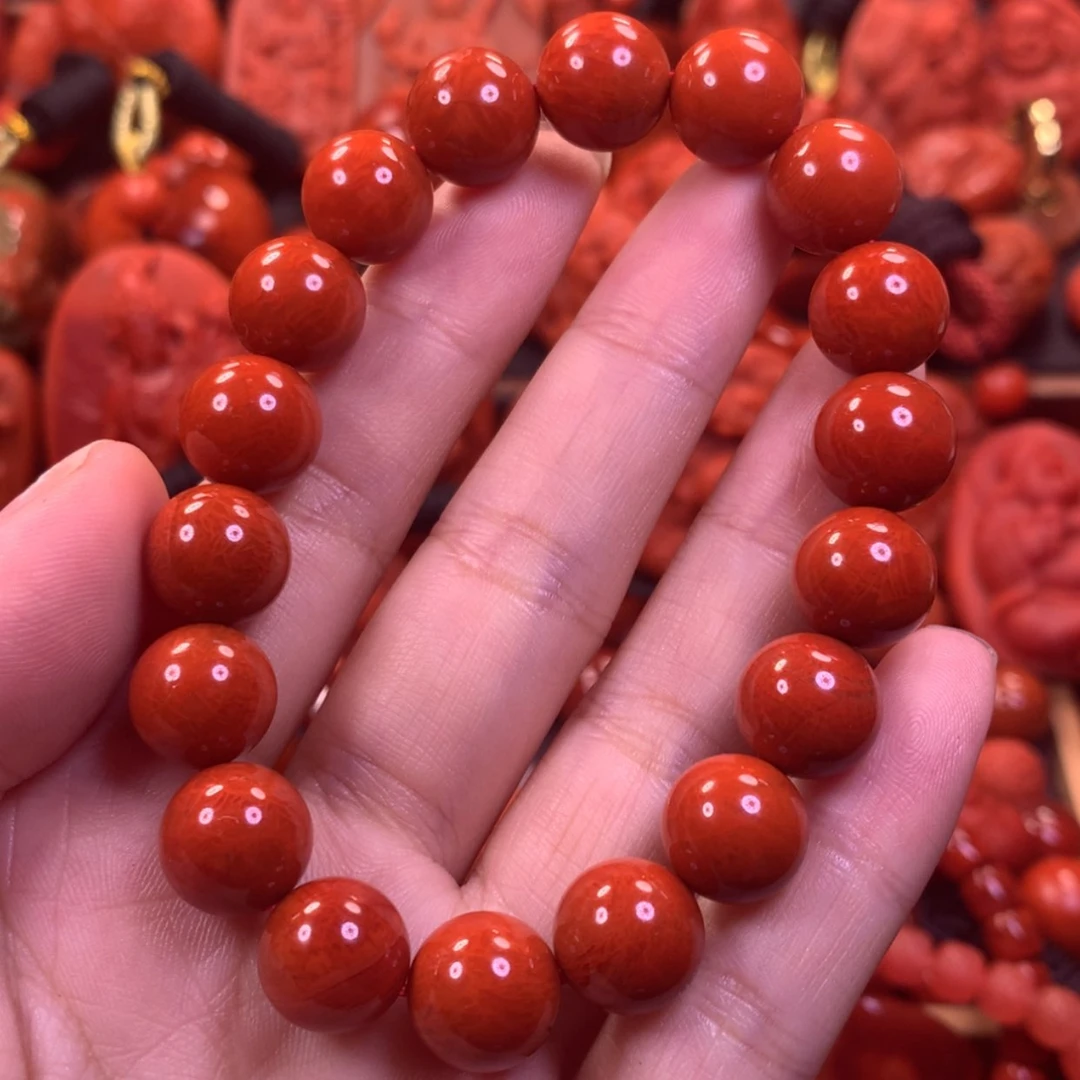 【闪购商品】未镶嵌手串南红玛瑙青*