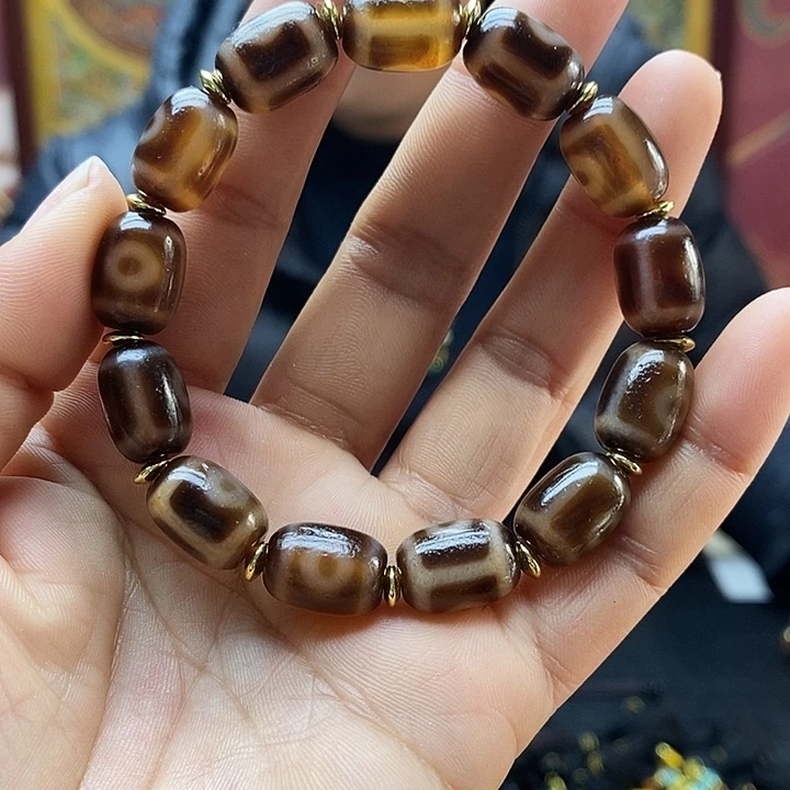 玛瑙/玉髓合金颈饰