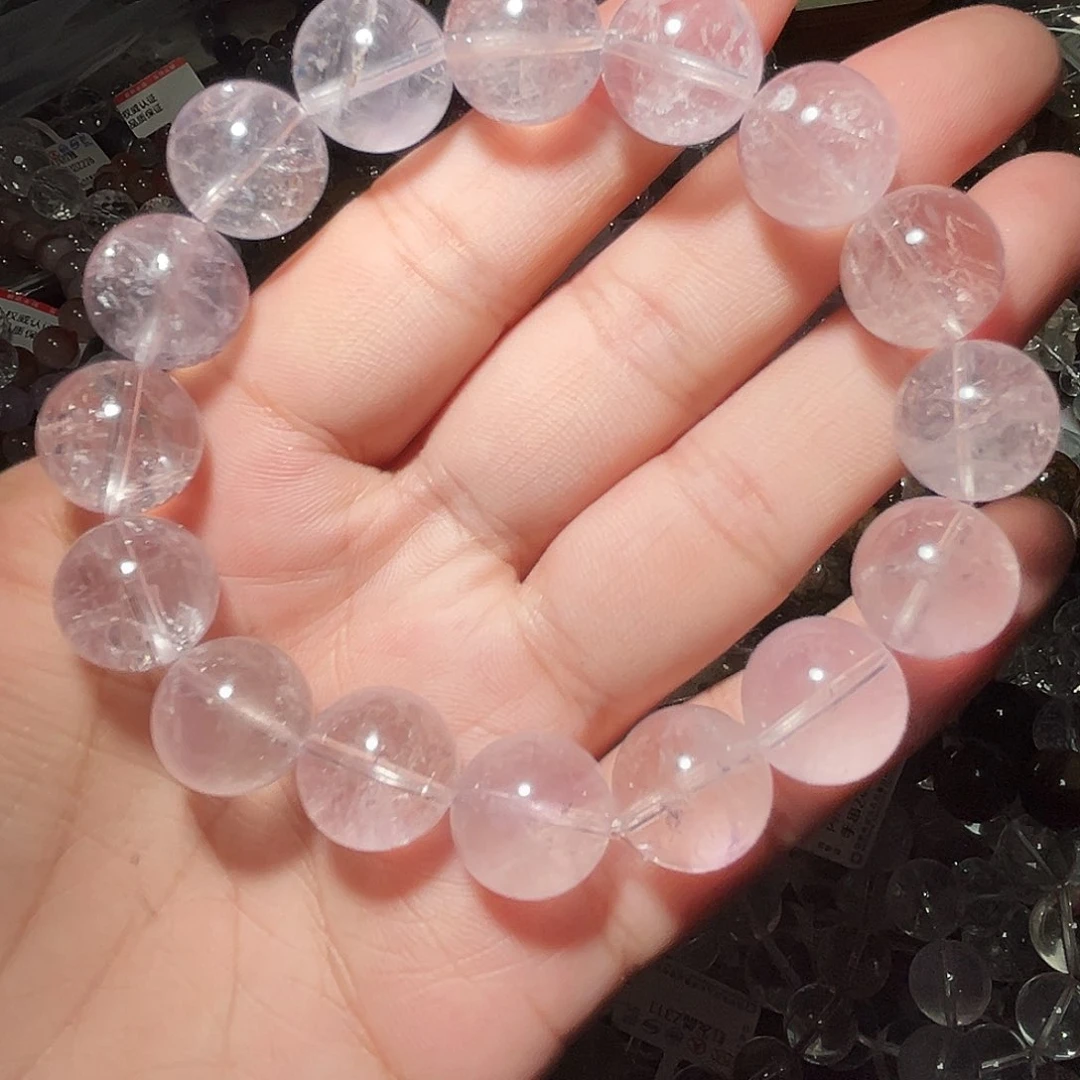 水晶手链未镶嵌紫喜马拉雅14毫米