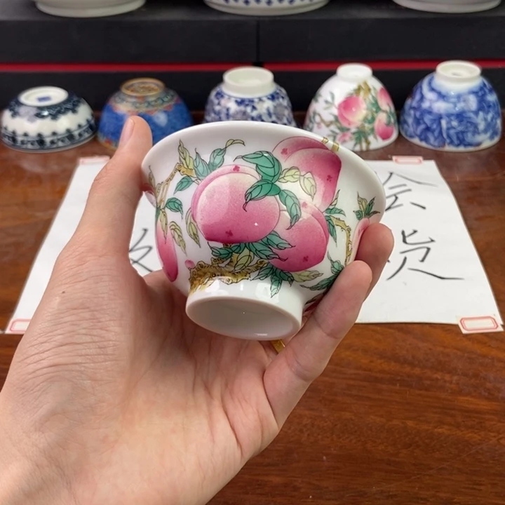 杯景德镇手绘陶瓷艺术