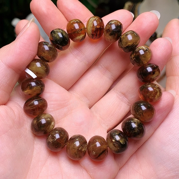 琥珀未镶嵌裸石抚顺琥珀13-397