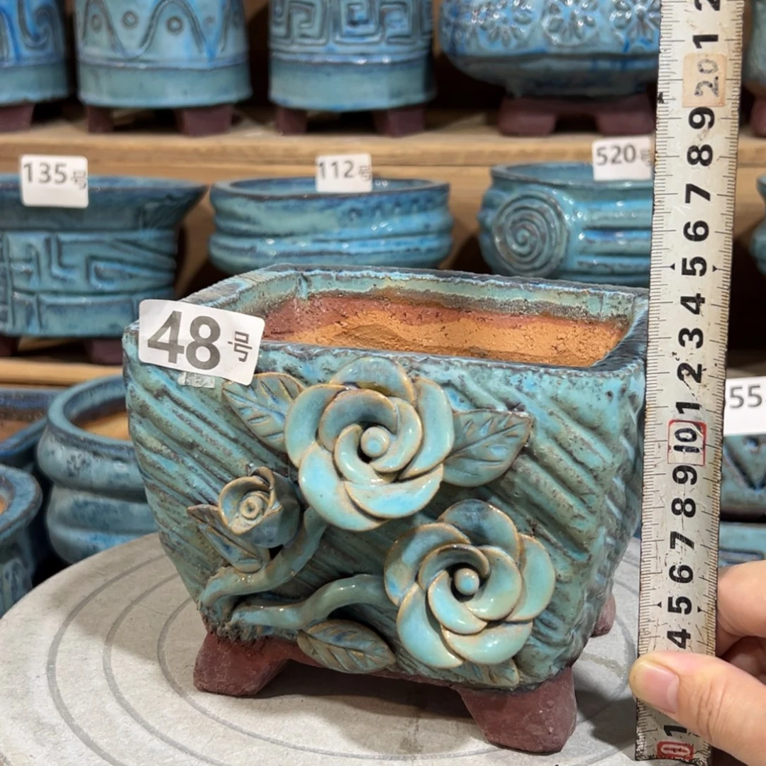 尚雅陶坊多肉花盆，内口13.5×12