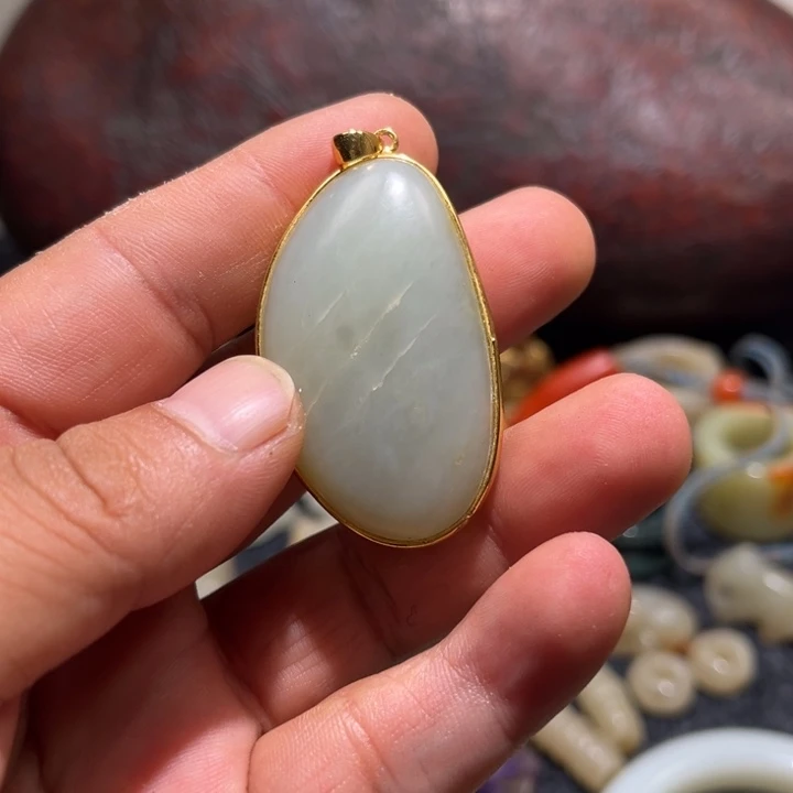 徐***）和田玉未镶嵌挂件