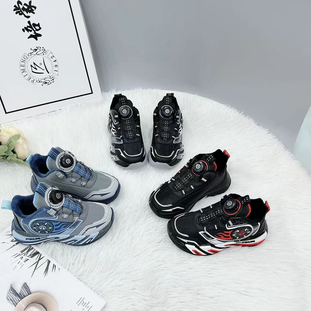 A830  新款时尚休闲百搭韩版童鞋软底休闲鞋加绒