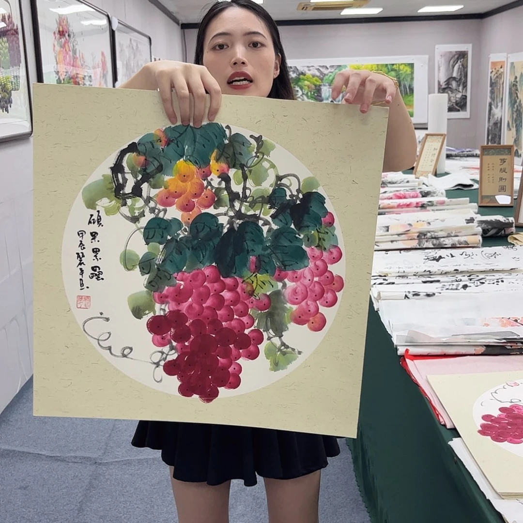 国画宣纸国画纯手绘作品