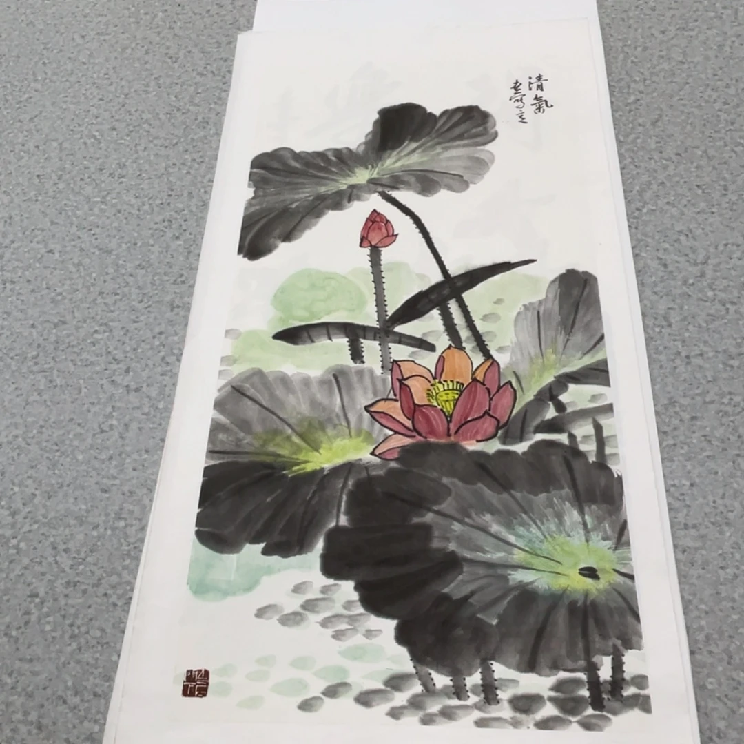 国画2平尺国画作品