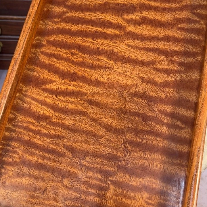 木缅甸花梨独板托盘