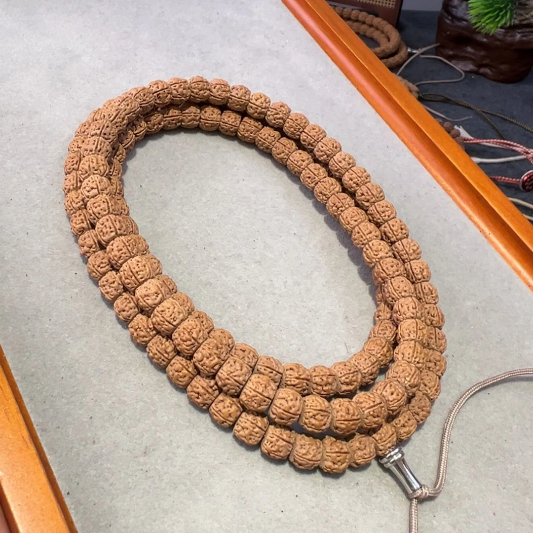 吊坠金刚菩提藏切盘龙纹108、9