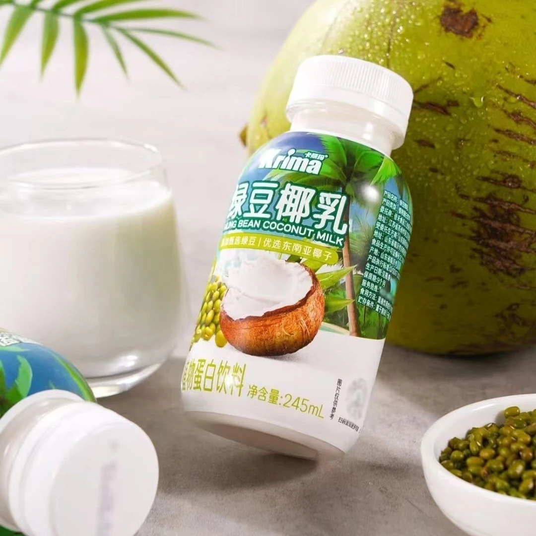 【效期26-01-08】Krima卡丽玛绿豆椰乳245ml
