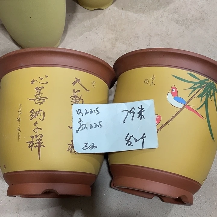 宜兴丁山张伟花盆