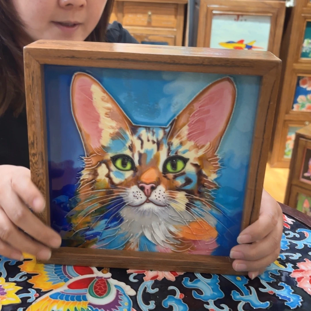 瓷片22.22实木框特价福利款微瑕