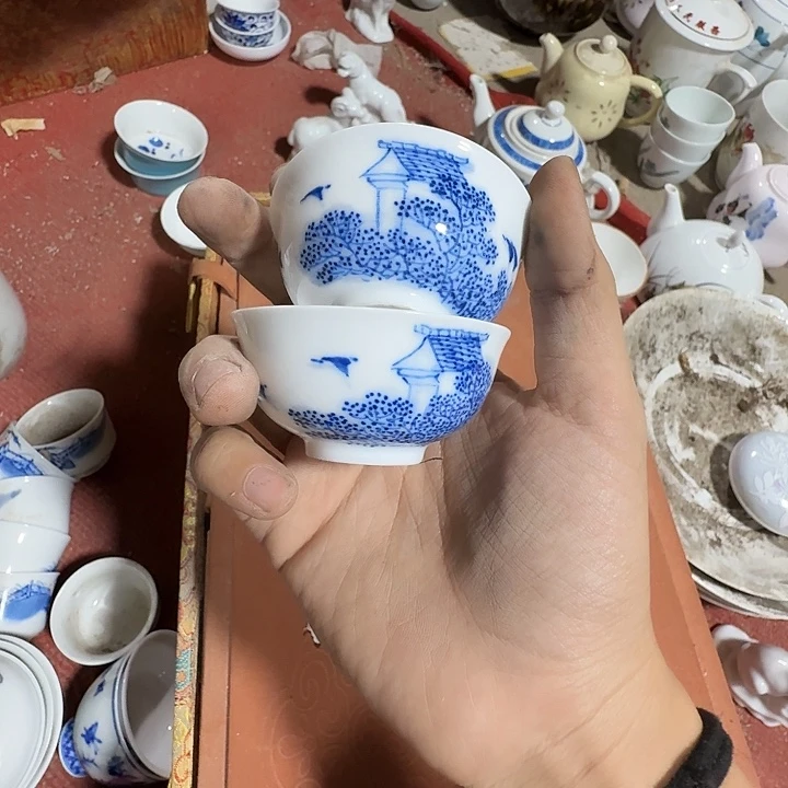 潮***叔景德镇的陶瓷瓷器