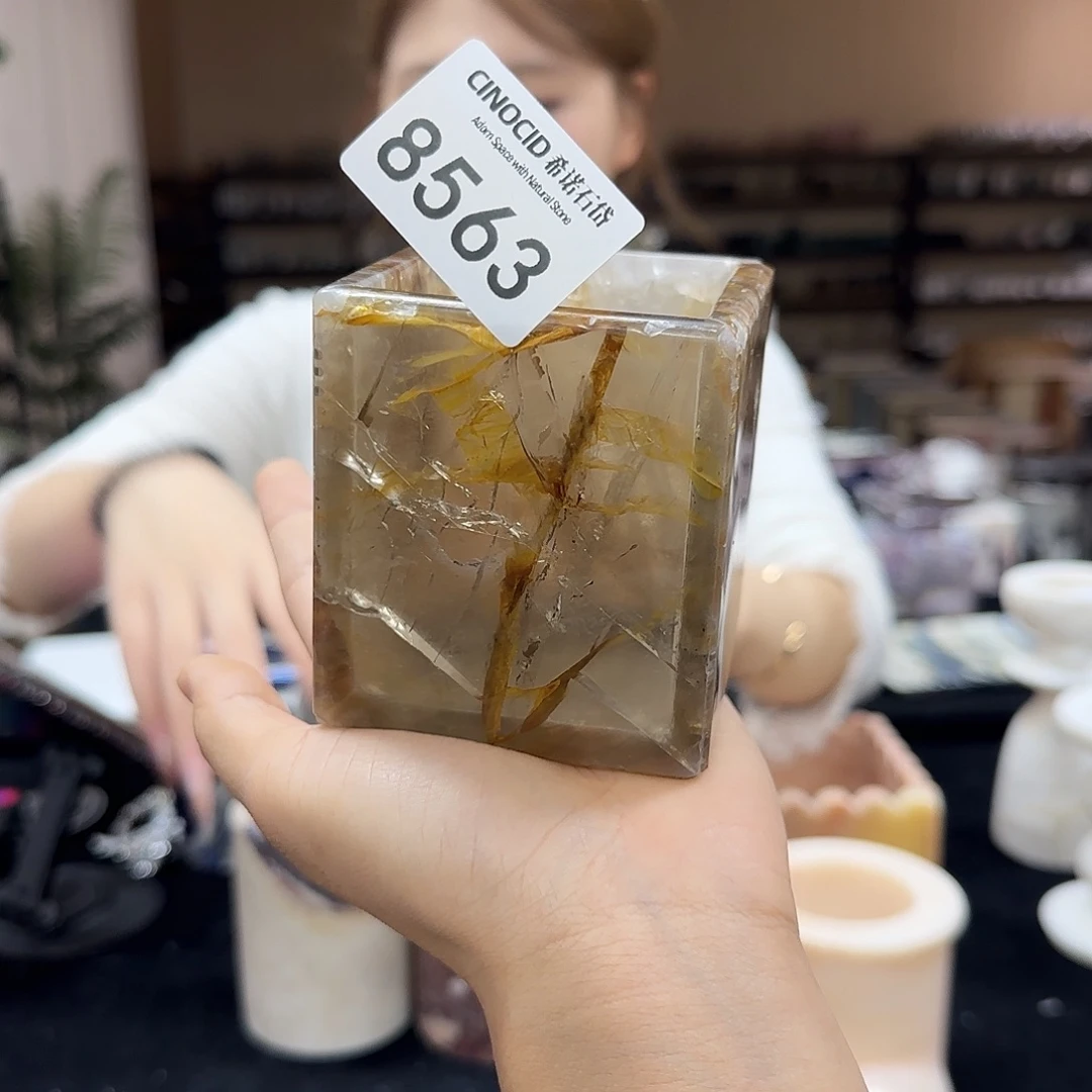 8563老矿水晶空杯福利