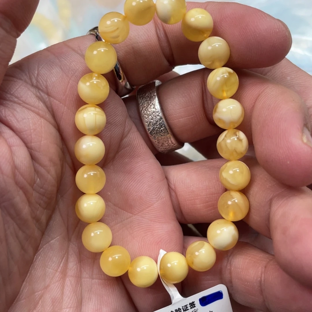 蜜蜡未镶嵌裸石019手串