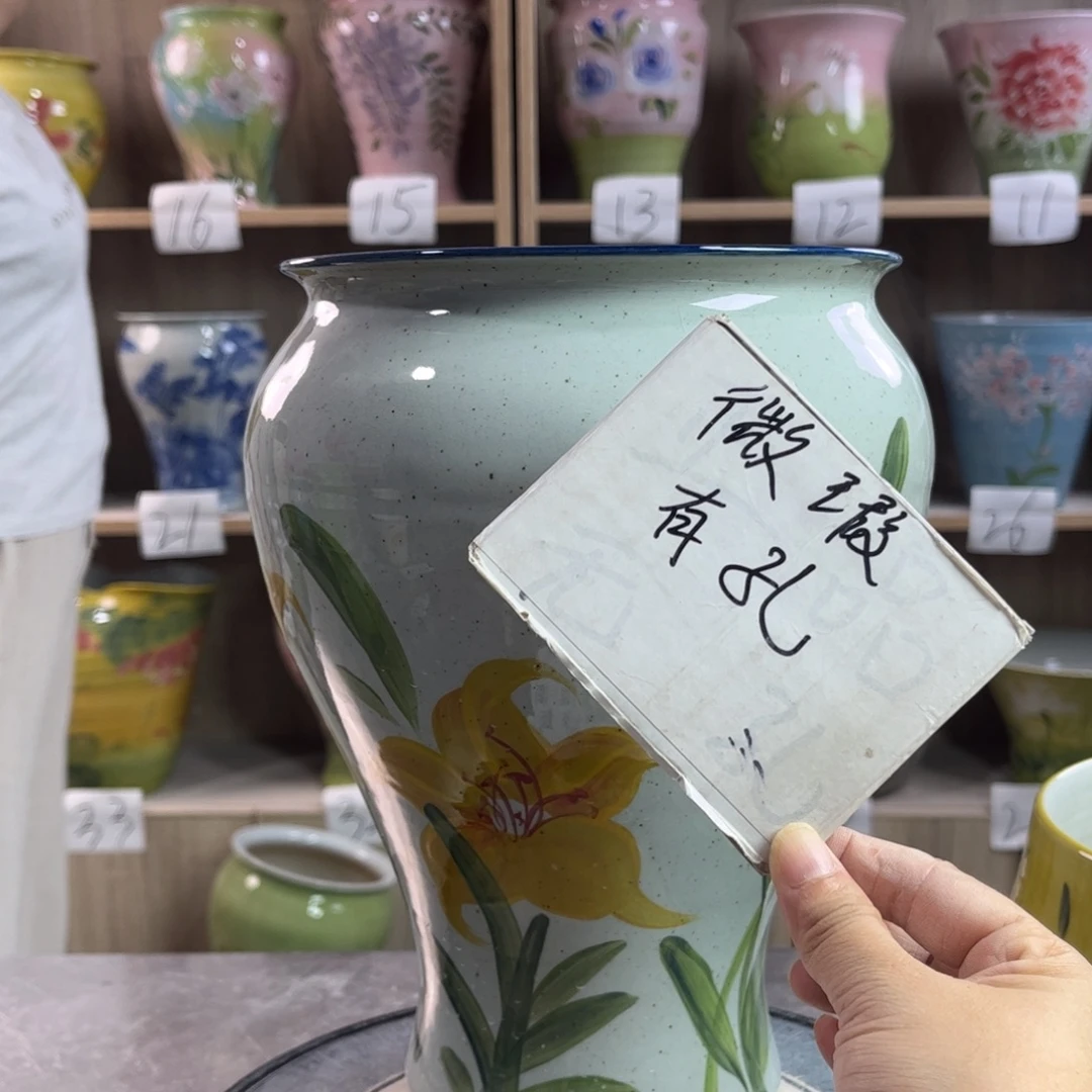 景德镇陶瓷花盆花盆