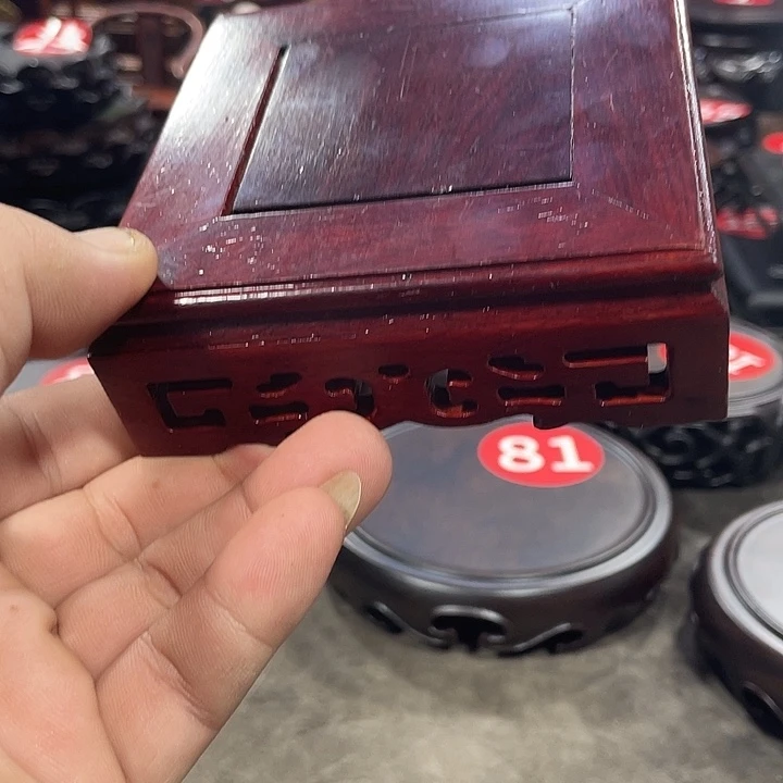 手工艺品琉璃红木底座工艺品