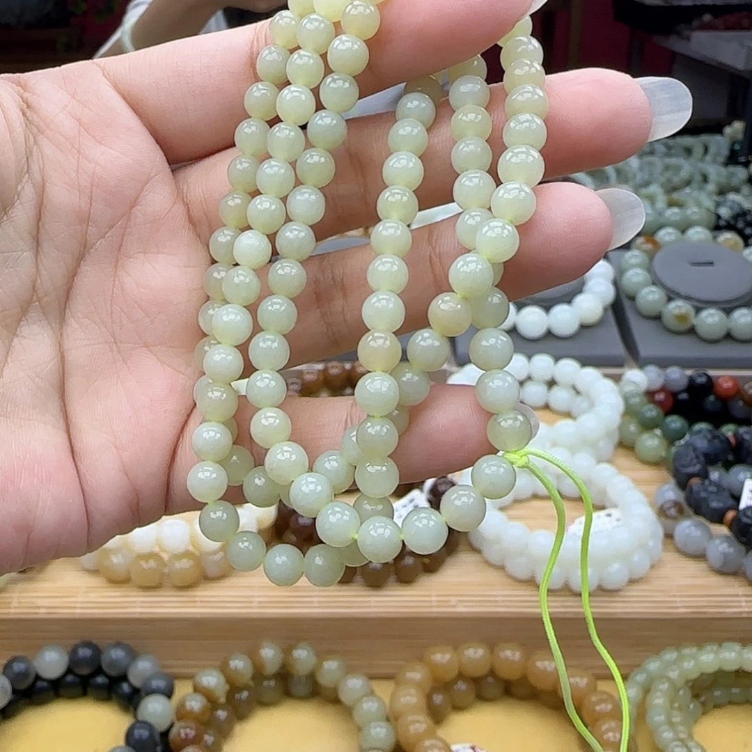 和田玉手链未镶嵌