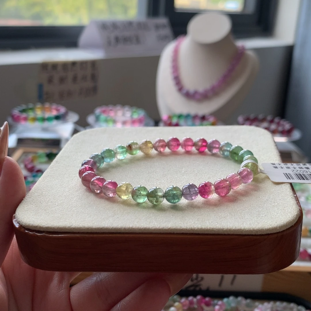 未镶嵌手链碧玺碧玺