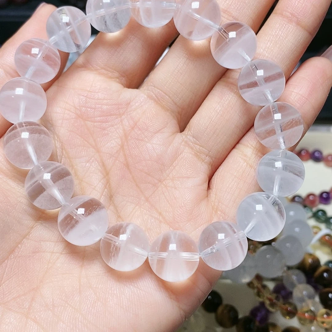 水晶手串未镶嵌?****?白幽灵12.9