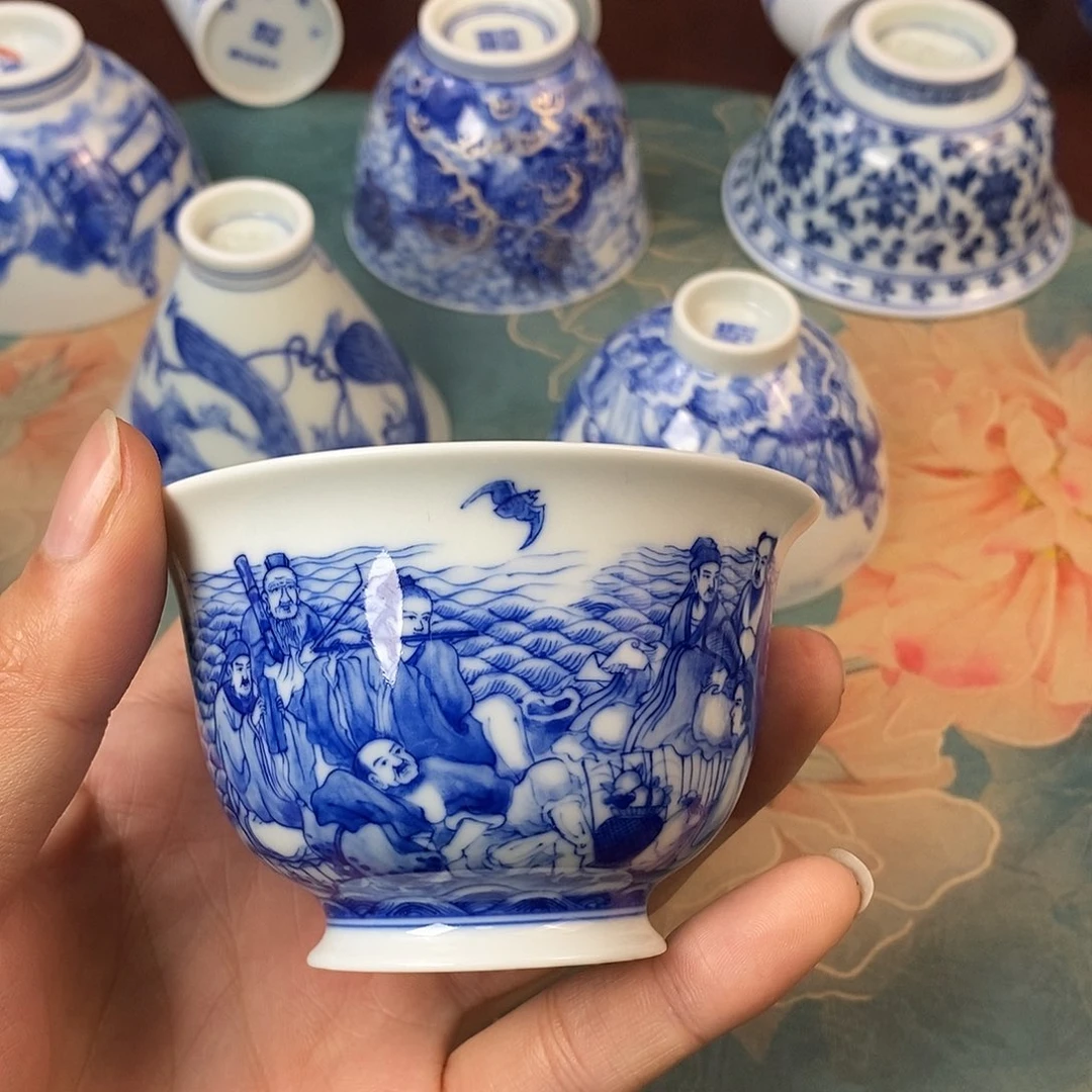 杯刘*现代全手工全手绘茶具16888888