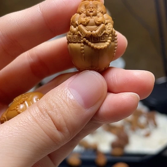 手串/手链橄榄核聚宝盆 财神