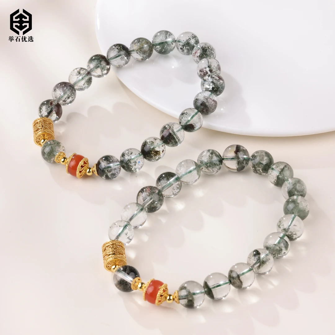 【举石优选】H0319-H120-6水晶手串（一件/多样性发/约8mm+）v