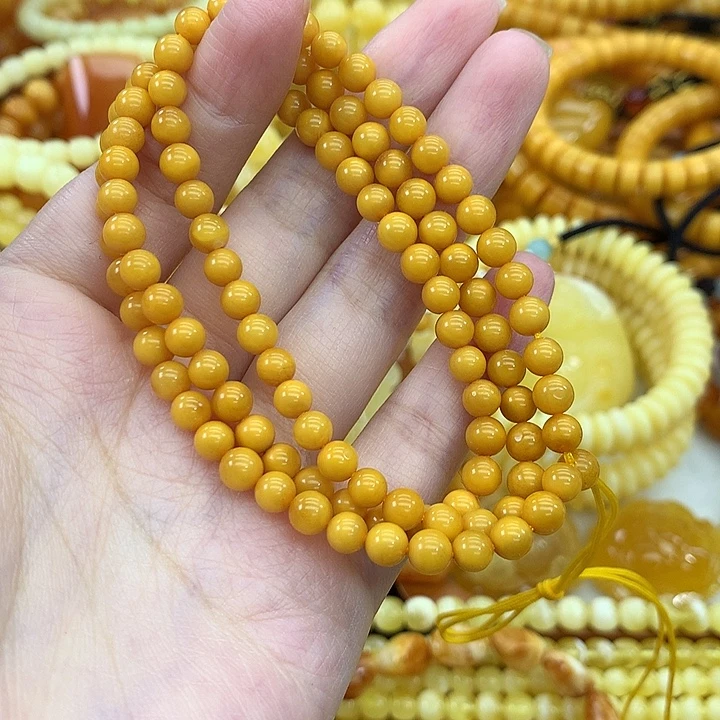 蜜蜡未镶嵌珠宝奇石