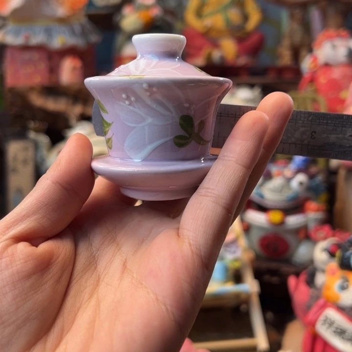 陶摆件小镇青花每日有新品