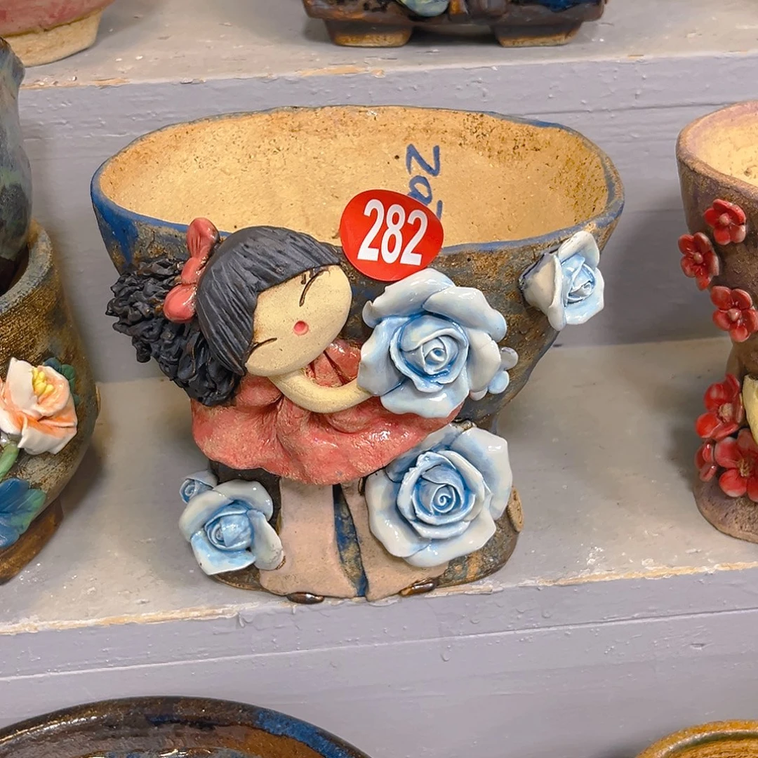 282 号陶然花器厂家直销多肉花盆