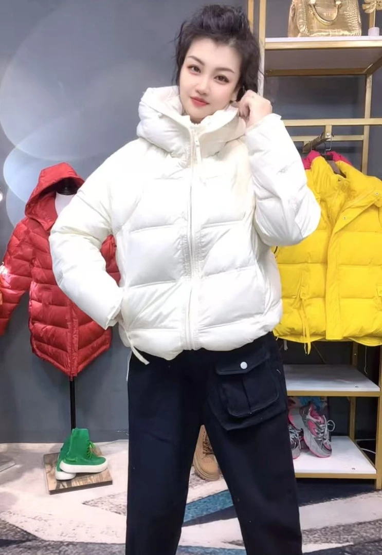 奇奇家时尚韩版大码女装2025冬季新款加厚保暖棉服外套