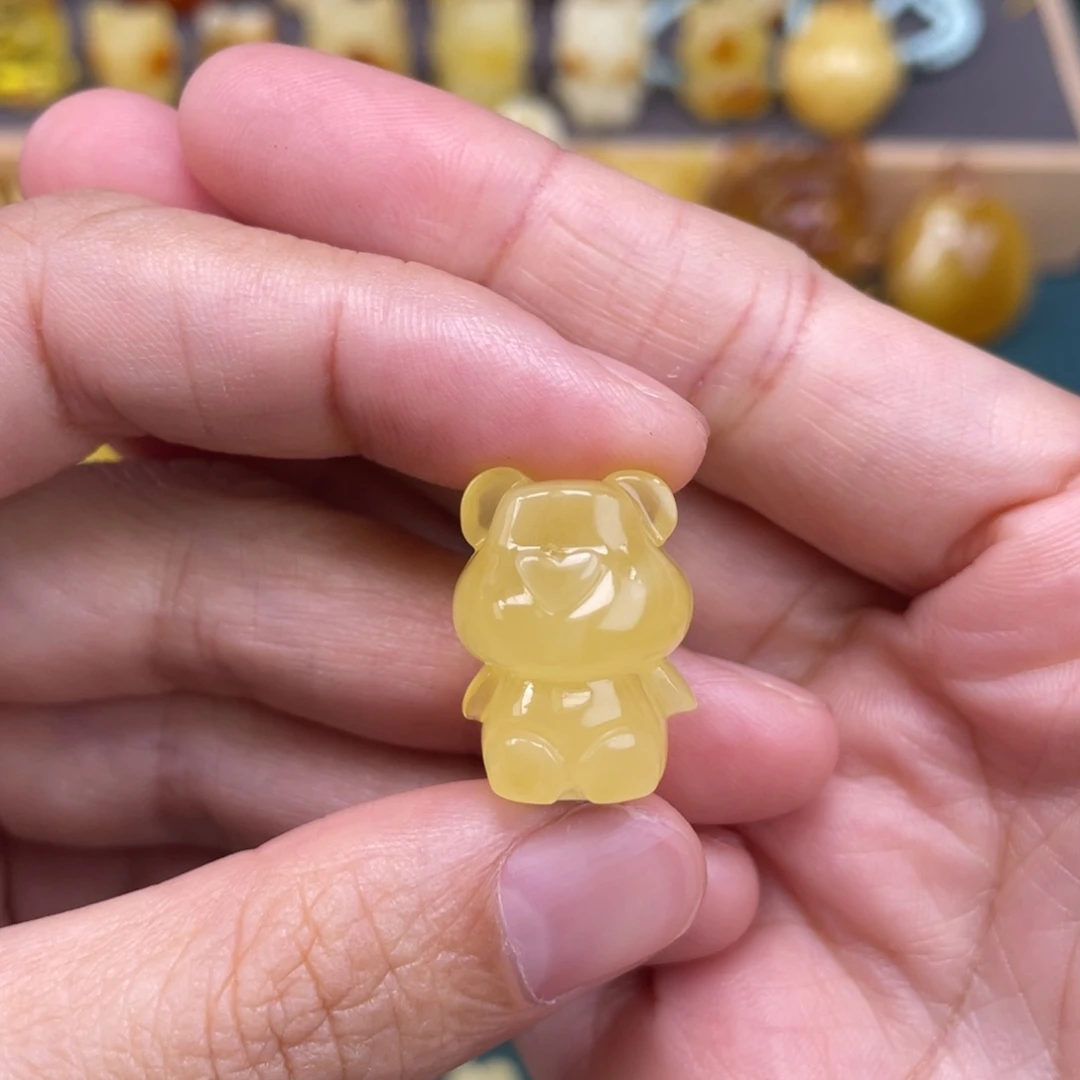 裸石琥珀未镶嵌蜜蜡