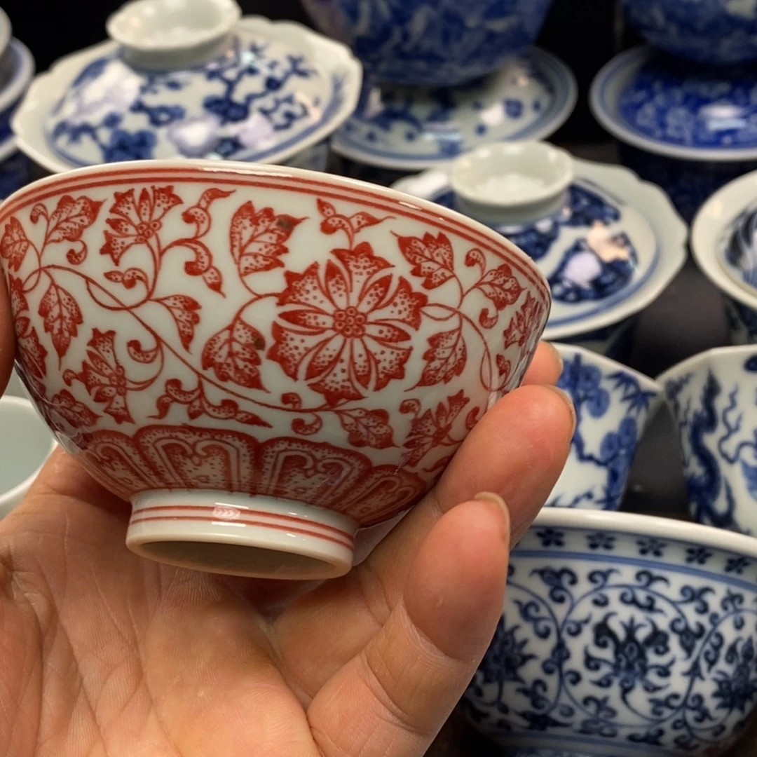 景德镇柴窑微瑕主人杯