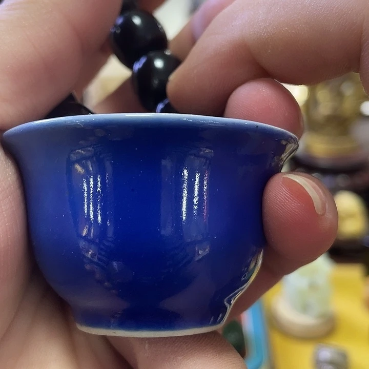 火***店瓷片精致雕刻工艺精湛