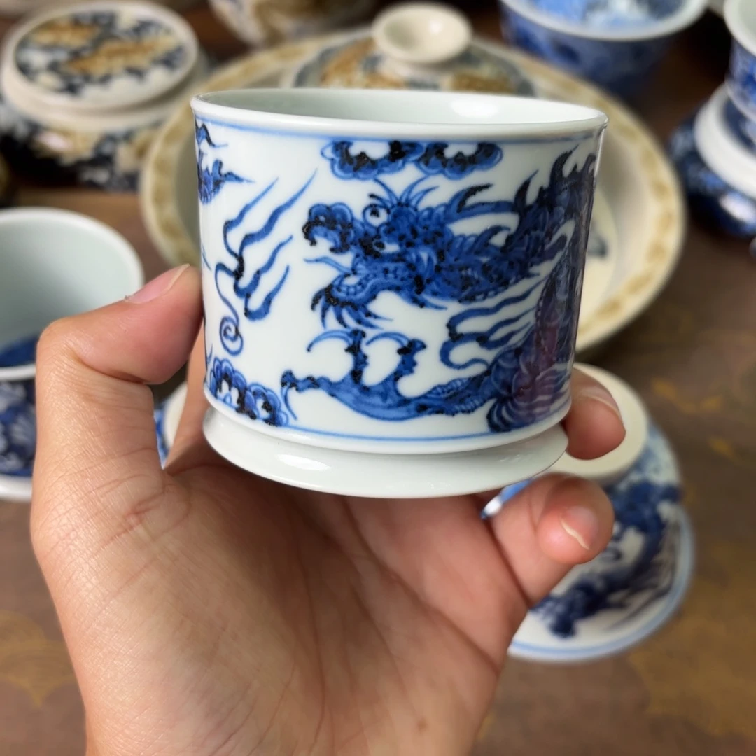 陶瓷摆件景德镇手绘茶器