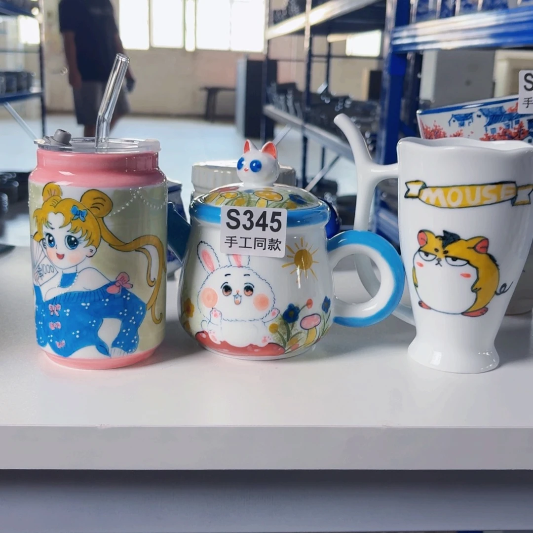 摆件景德镇老陶泥瓷器