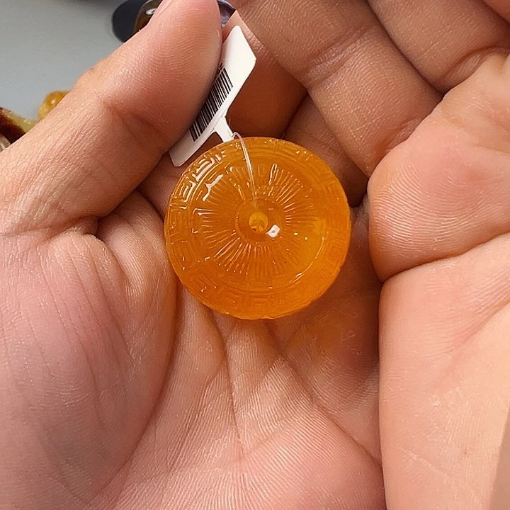 蜜蜡颈饰未镶嵌蜜蜡