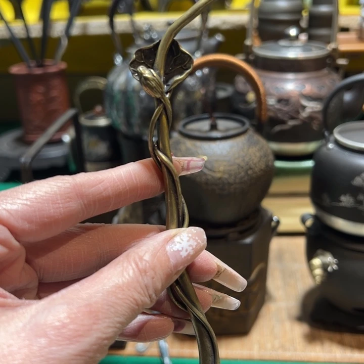 铜中古工艺品 摆件