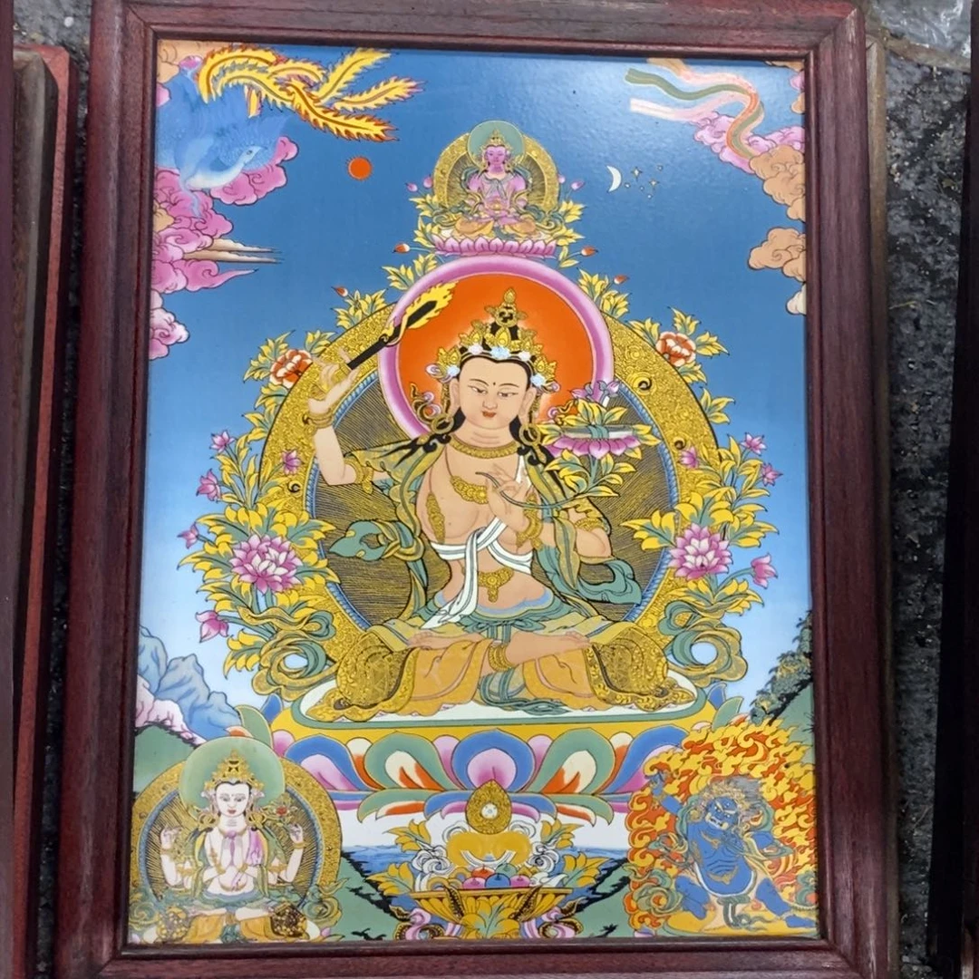 瓷37*28*1景德镇瓷板画柴窑烧制