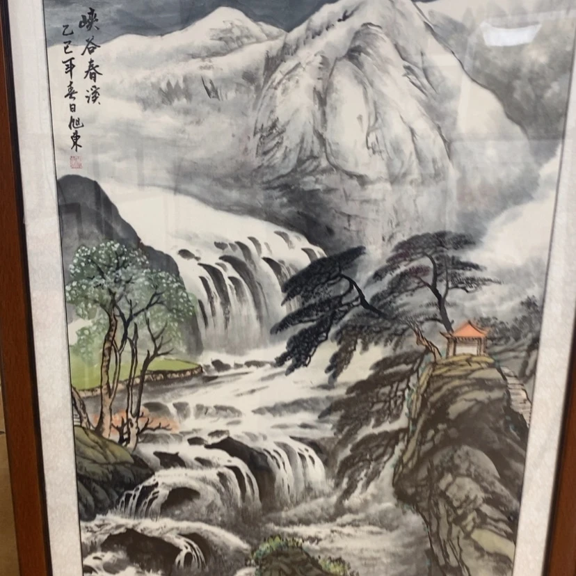 【闪购商品】国画手绘国画带框